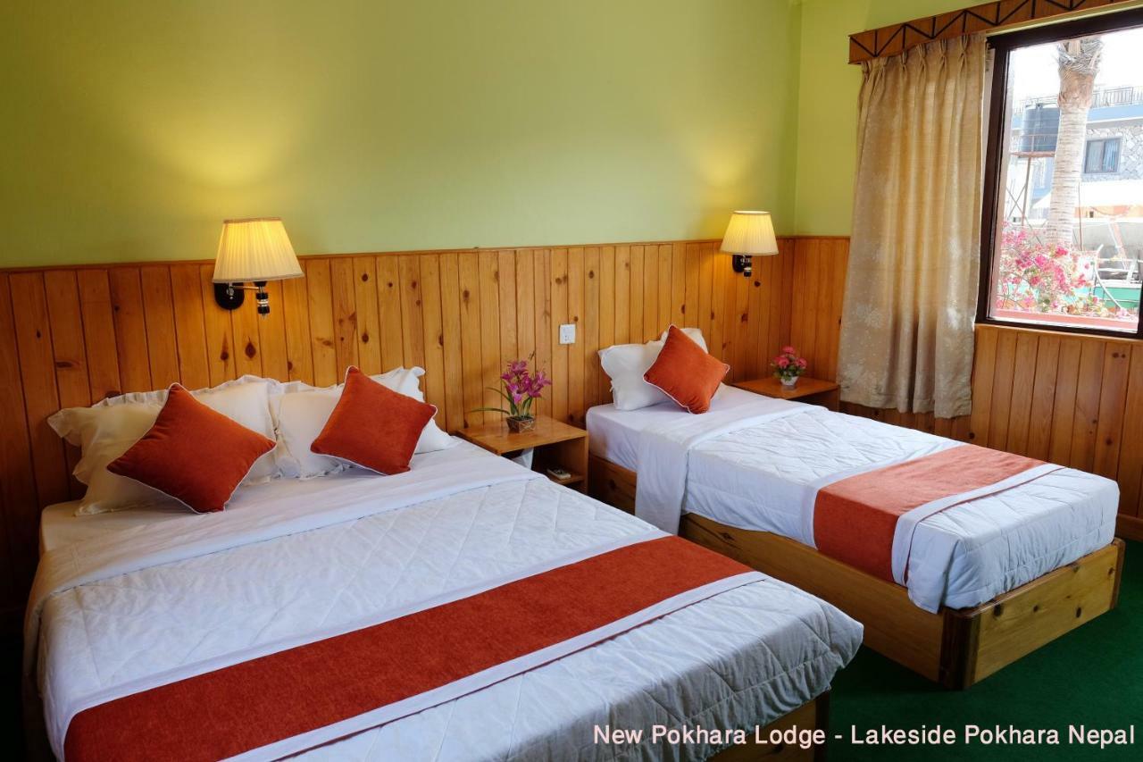 นิว โปคฮาร่า ลอดจ์ Hotel โพคารา ภายนอก รูปภาพ